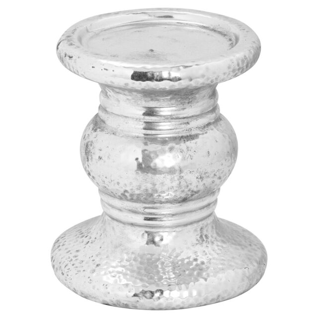 Wood Tabletop Candlestick