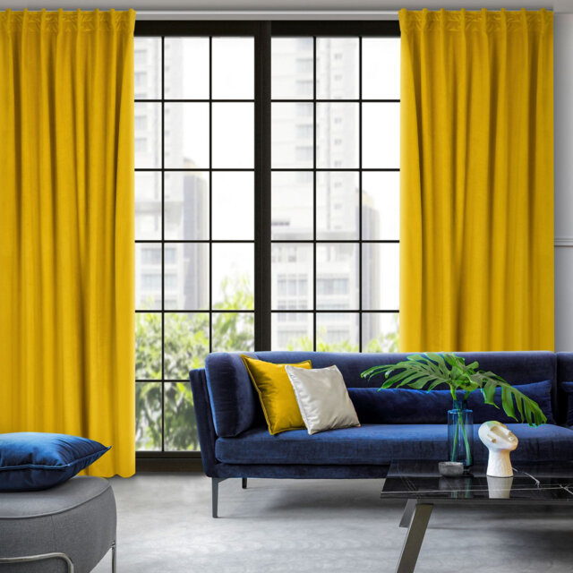 Odoaker Semi Sheer Curtains Single Panel
