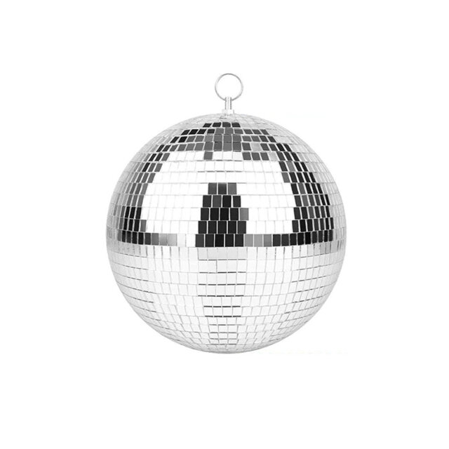 Mirror Ball, Disco Balls with Hanging Ring, Ball Ornament, for Christmas Photo Props, party decoration or DJ lighting effects, Birthdays, Theme Partie