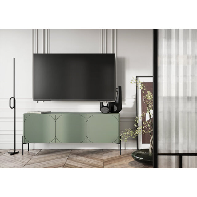 "Aslean Unfinished TV Stand for TVs up to 55"""
