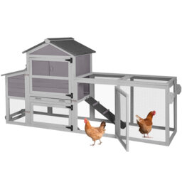 Chicken Coop with Chicken Run For Up To 3 Chickens