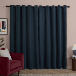 Soft Chenille Blackout Curtain Panel Pair