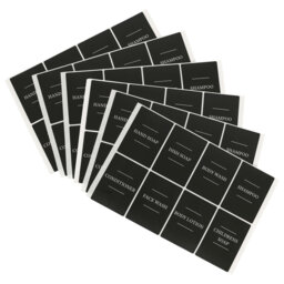 Soap Dispenser Labels - Pack of 6