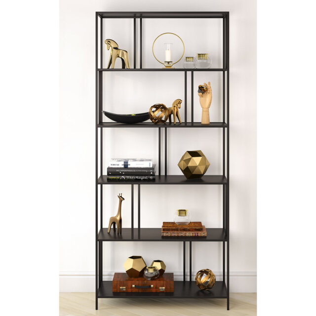 193cm H x 86.3cm W Steel Standard Bookcase