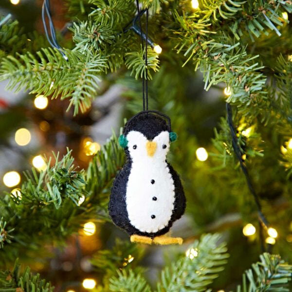5cm Handmade Wool / Felt Hanging Figurine Ornament