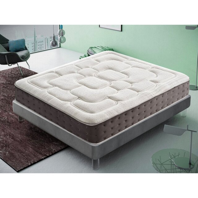 Fenstermacher Memory Foam Mattress - Height 30 cm - 5 cm Memory Foam Gel - Orthopaedic - Firmness H3