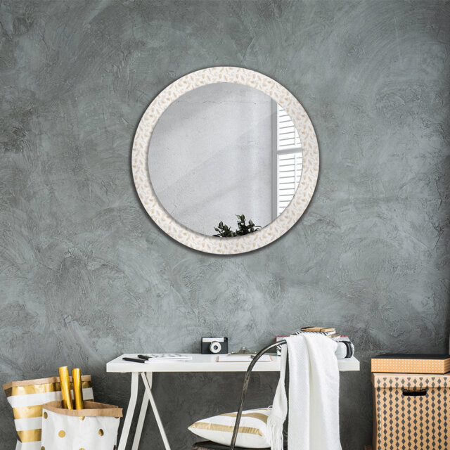 Huldar Glass Flat Wall Mirror