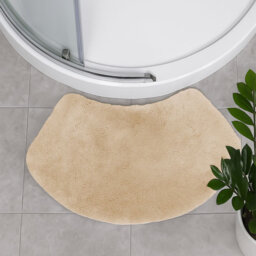 Curved Shower Bath Mat