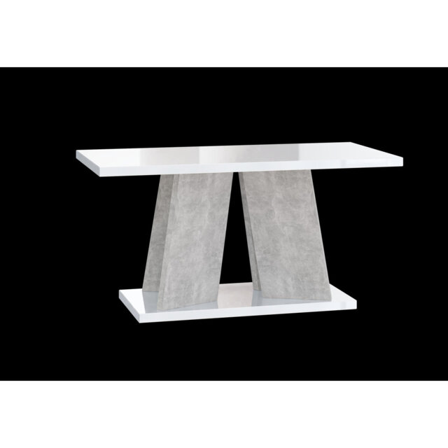 Pedestal Coffee Table with Storage