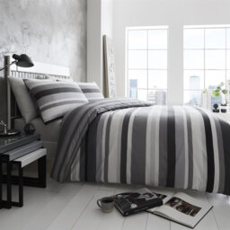 Wetumka Cotton Blend Striped Bedding with Pillowcases Included