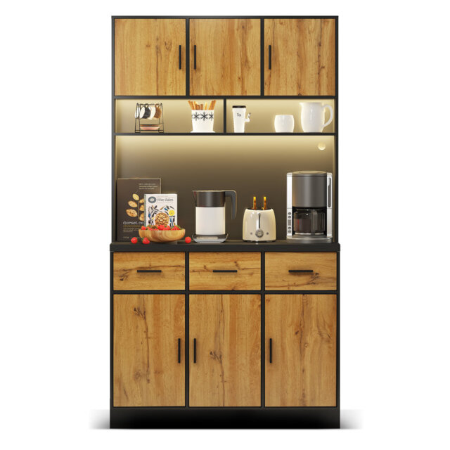 180cm Kitchen Pantry
