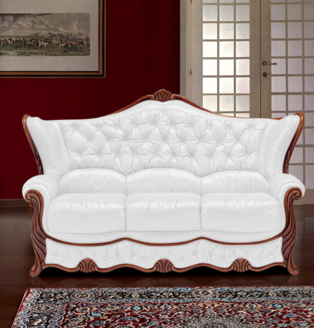 Dodgen Faux Leather Sofa
