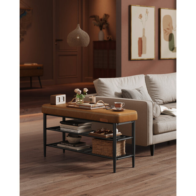 Arrigo Revolution Performance Fabrics® Upholstered Storage Bench