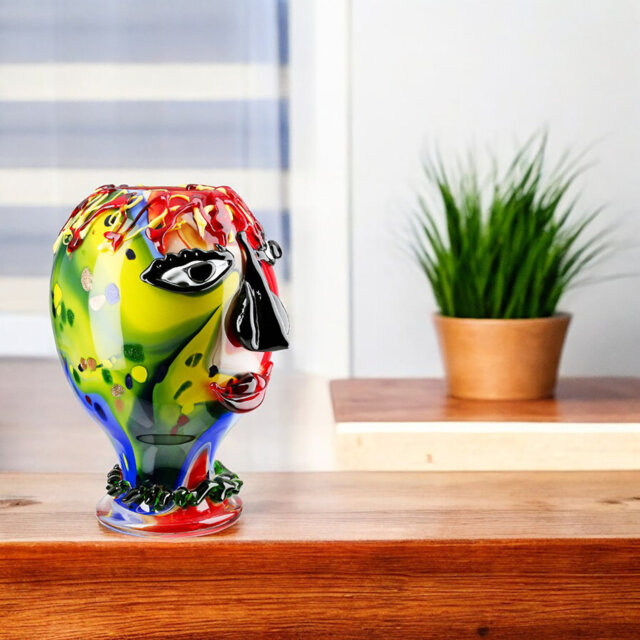 Maryville Handmade Glass Table Vase