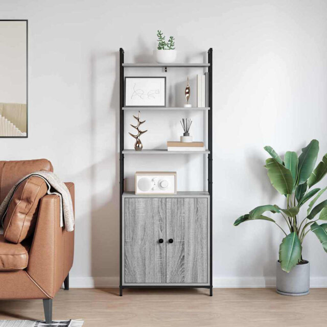 161cm H x 60cm W Steel Book Cabinet Bookcase