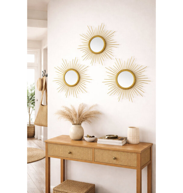 Mini Sunburst Mirror