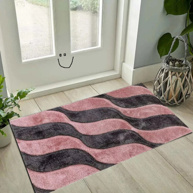 3D Luxury Shaggy Rug Soft & Stylish Modern Area Rug For Living Room & Bedroom Floor Mats Small Door Mats