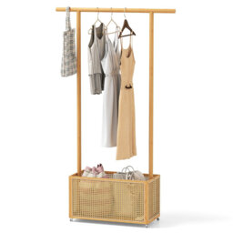 100cm Rolling Clothing Rack