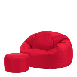 icon Classic Indoor Outdoor Bean Bag Chair & Pouffe