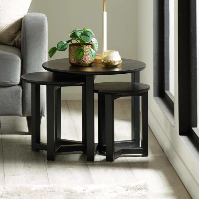 Analin Trestle Nesting Tables