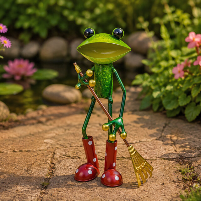 Arora Animals Weather Resistant Metal Garden Statue