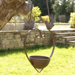 Parkington Metal Hanging Decorative Bird Feeder