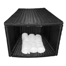 Metal Outdoor Side Table , 58cm cm W 51cm cm D