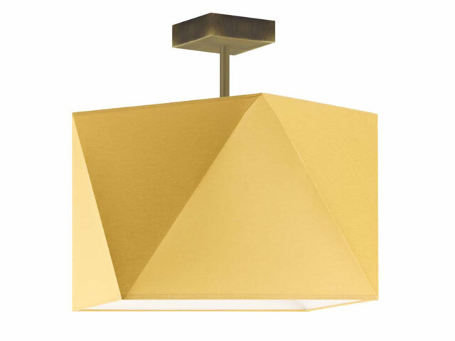 Demarian Fabric Semi Flush Mount