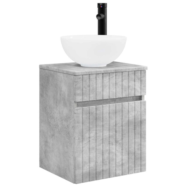 Single Bathroom Vanity with Ceramic Basin