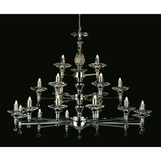 Windham 21 - Light Candle Style Chandelier