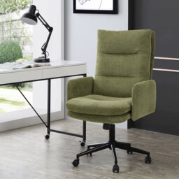 High-back Home Office Chair,desk Chair With Wheels And Armrests
