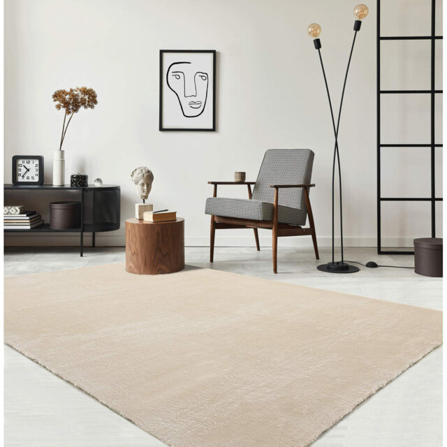 Relax Rug, Modern Fluffy, Non-Slip, Washable, Super-Soft Fur Look, 140x200 cm