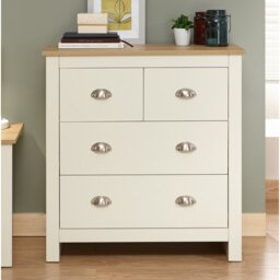 Gia 4 Drawer 79Cm W Chest of Drawers
