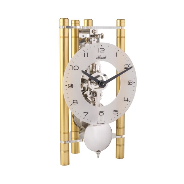Eusebio Modern & Contemporary Analogue Tabletop Clock Silver/ Gold