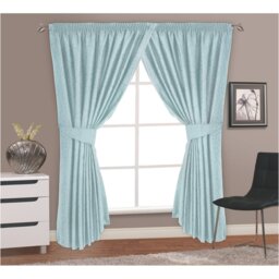 MARRAKECH JACQUARD Deja Pencil Pleat Semi Sheer Curtain