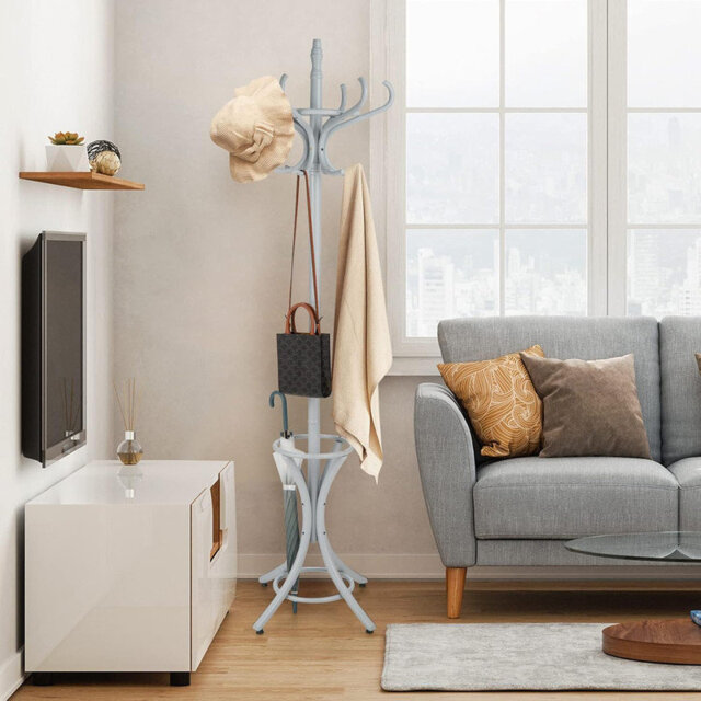 Blumberg Freestanding 12 - Hook Coat Rack