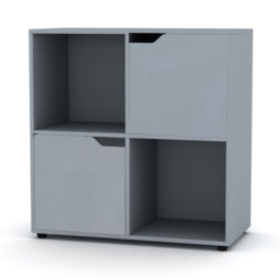 Ethyleen 61cm H x 60cm W Cube Bookcase