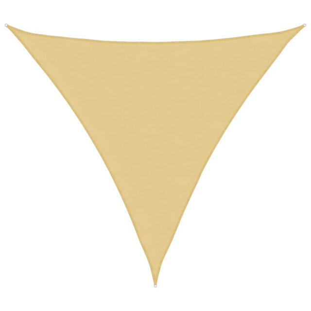Carlasia 100% Polyester Oxford 4.5m x 4.5m x 4.5m Triangle Shade Sail
