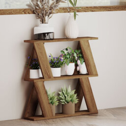 22cm Slim Side Table Narrow Sofa End Table for Living Room Small Spaces