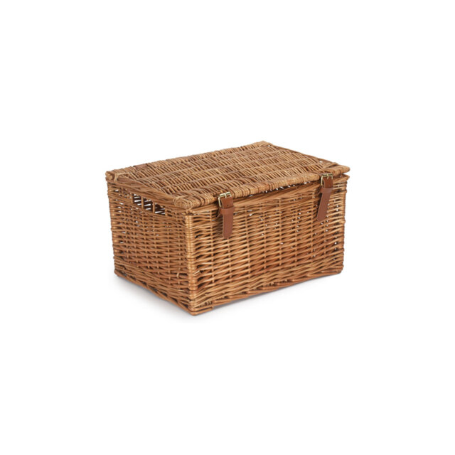 Lily Manor Wicker Windsor Empty Hamper Basket