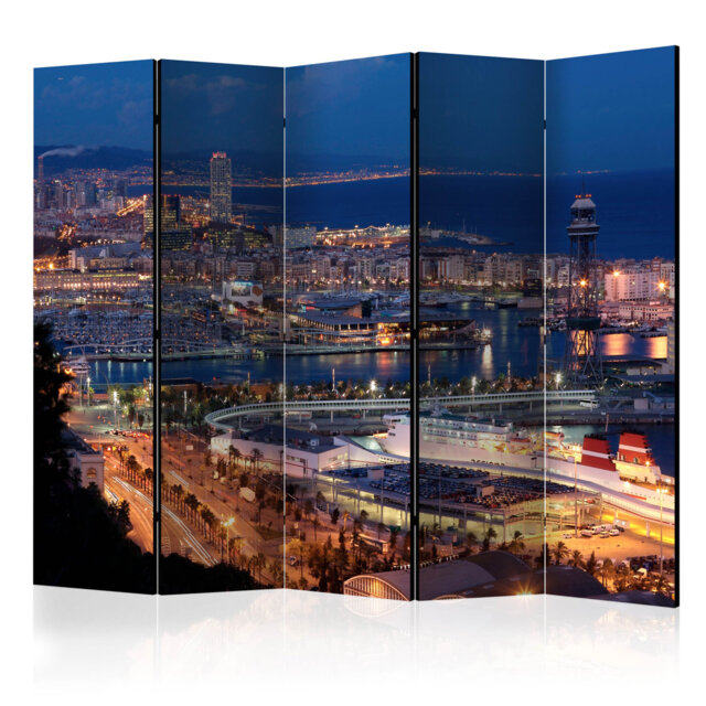 Room Divider - Illuminated Barcelona II [Room Dividers]