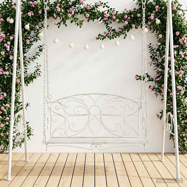 Porch Swing with Canopy