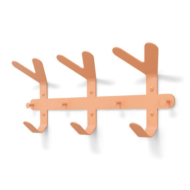 FRONDO Steel Wall 9 - Hook Coat Rack