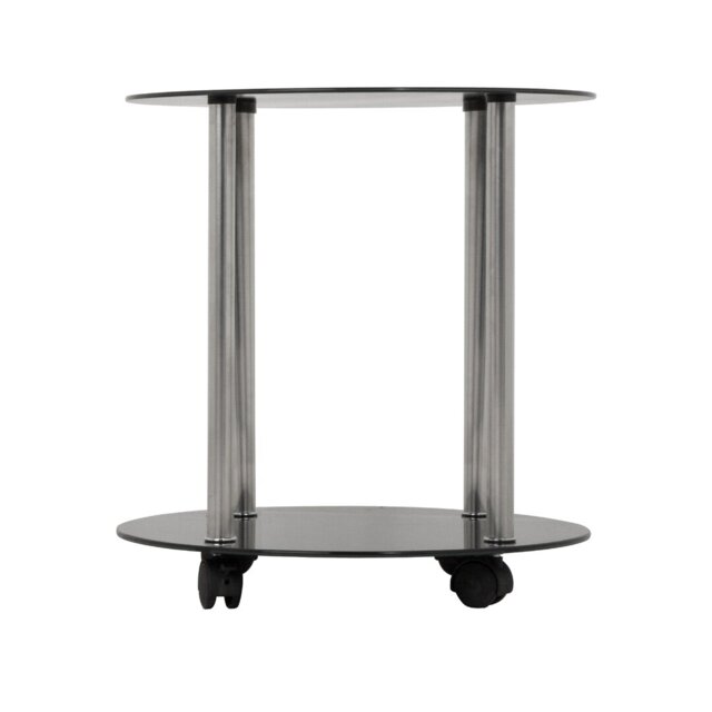 Markesan Glass Top End Table