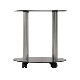 Markesan Glass Top End Table