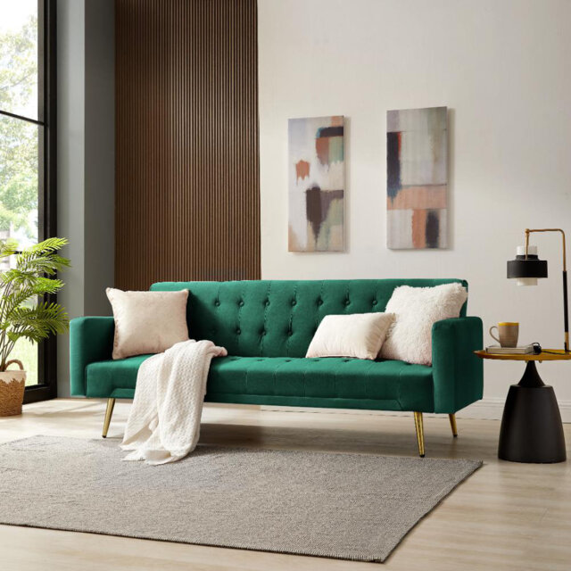 Kangley 3 Seater Clic Clac Sofa Bed
