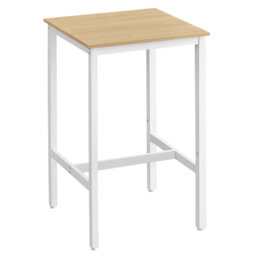 Belldas Square Metal Outdoor Bar Table , 60cm cm W 60cm cm D