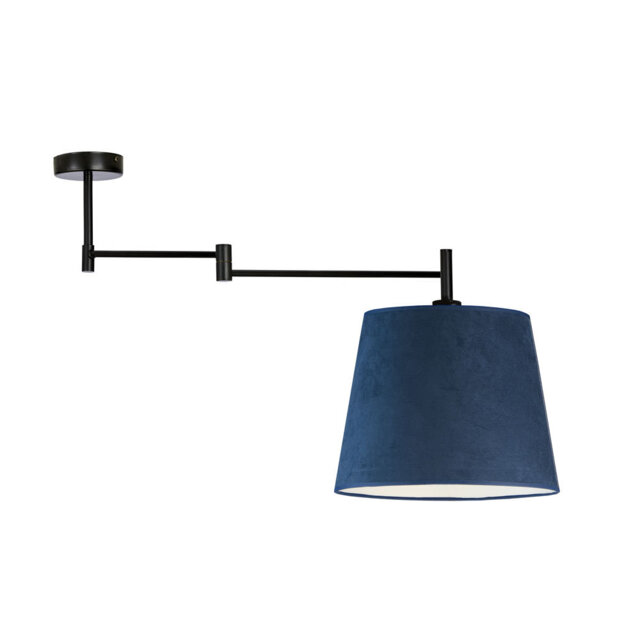 Scullion Fabric Semi Flush Mount