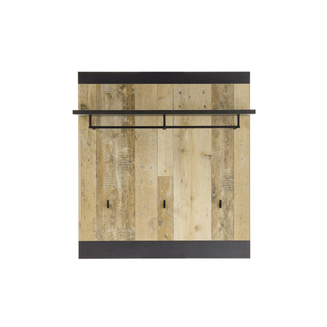 Jackeline Wall Storage 3 - Hook Wall Mounted Coat Rack