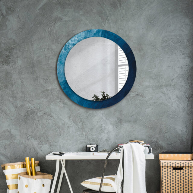 Huldar Glass Flat Wall Mirror
